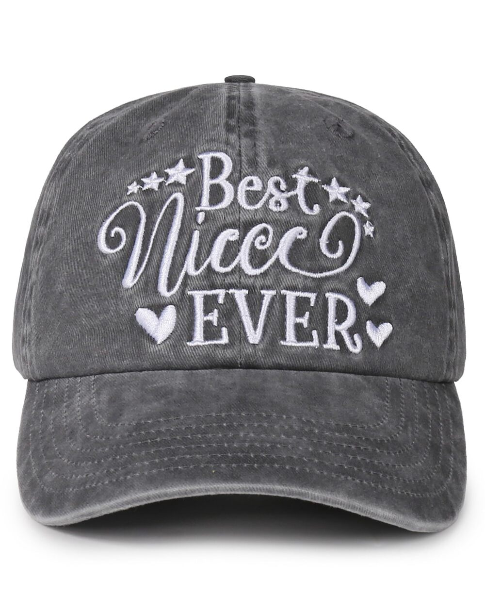 4022 Niece Gifts Cap from Auntie Aunt - Adjustable Vintage Washed Cotton